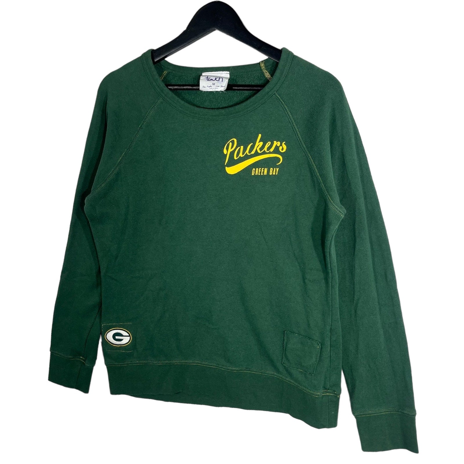 Collection of Women's Green Bay Packers NFL Crewneck in a gallery layout