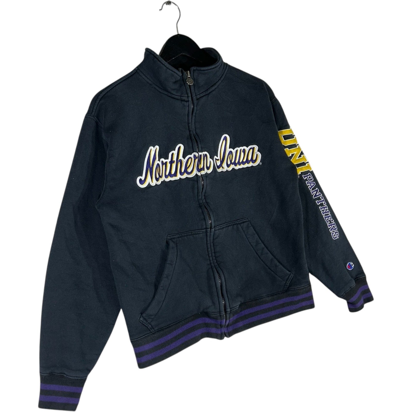 Collection of Champion University Of Northern Iowa Full Zip Sweatshirt in a gallery layout