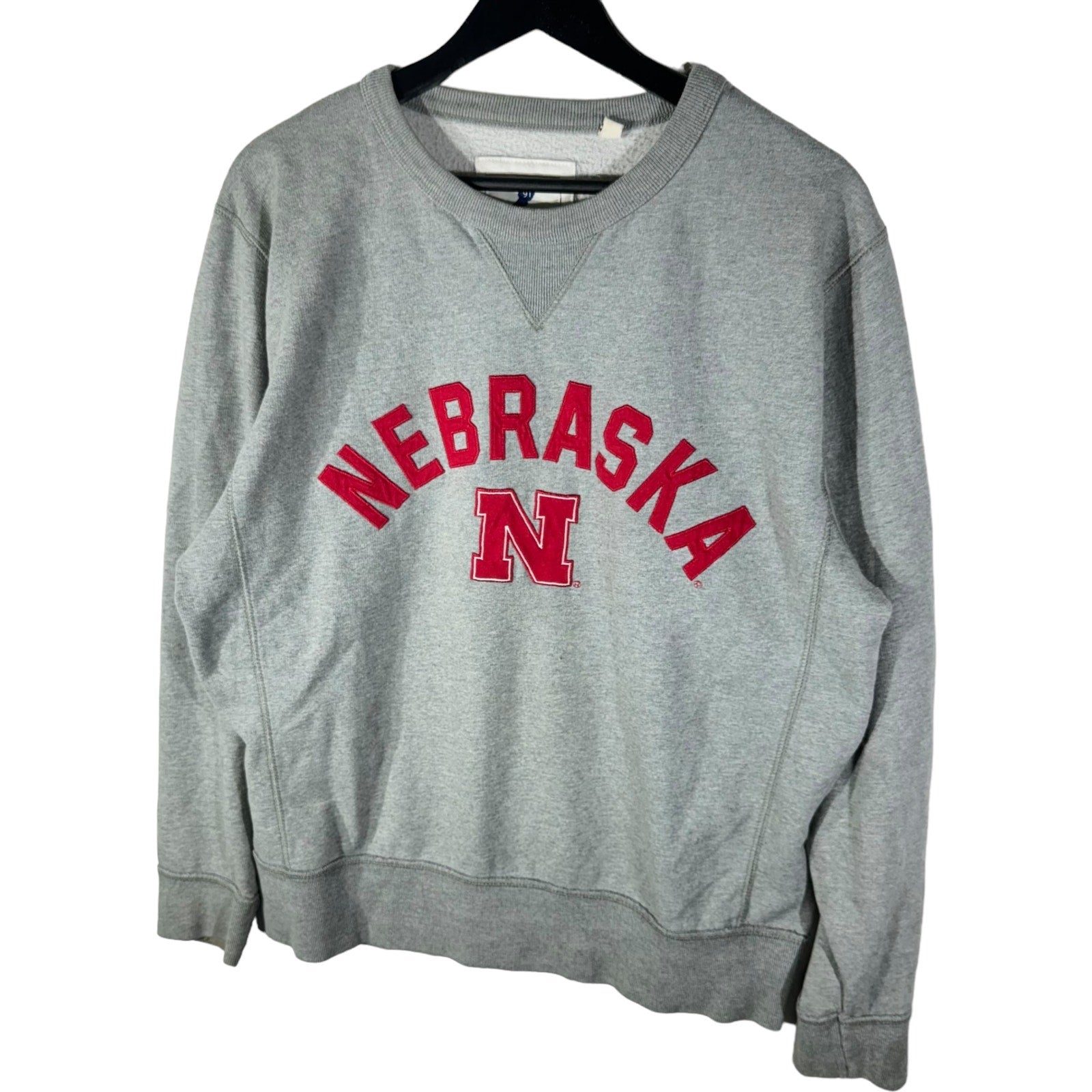 Collection of Nebraska University Collegiate Crewneck in a gallery layout