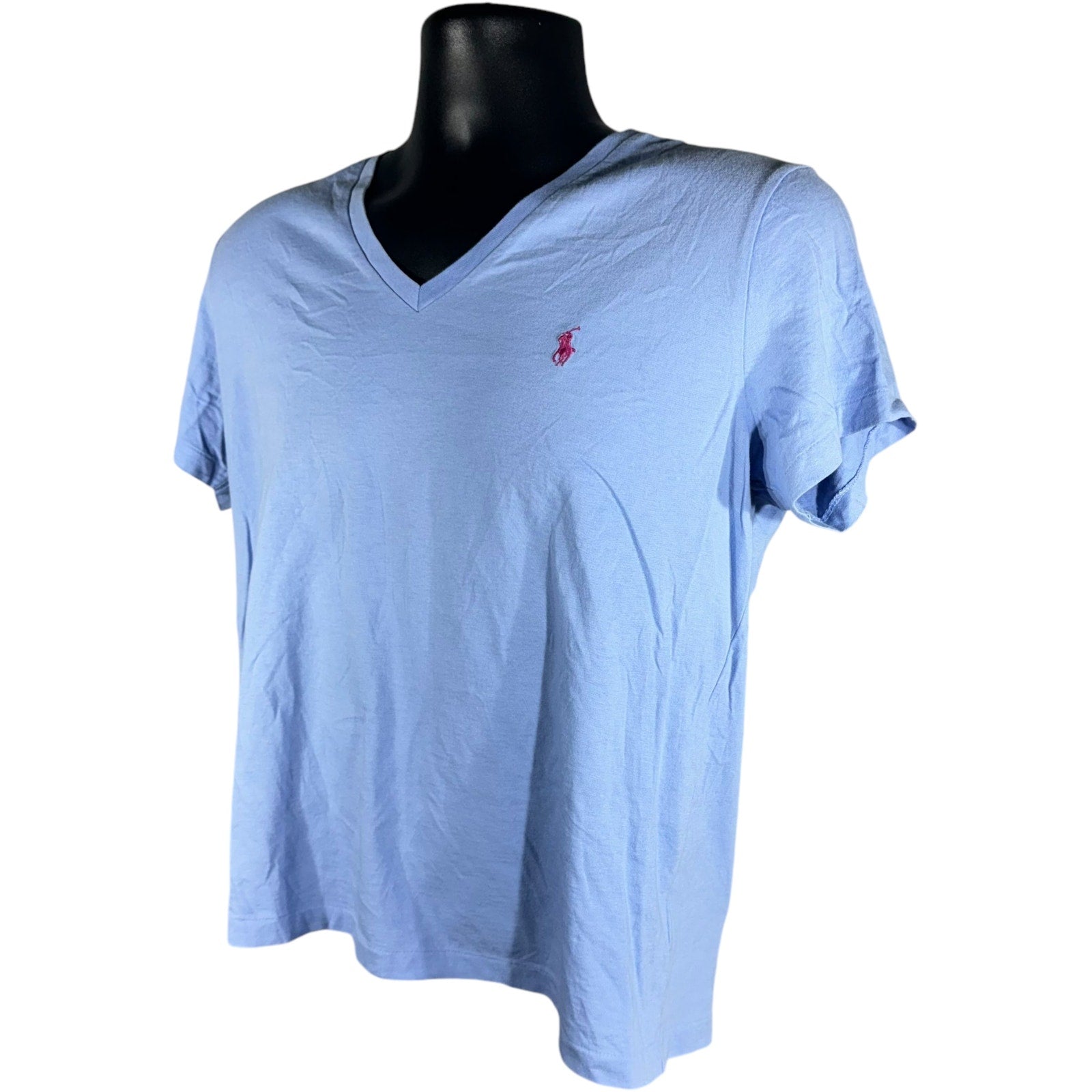 Collection of Ralph Lauren Sport Short Sleeve V-Neck Tee in a gallery layout