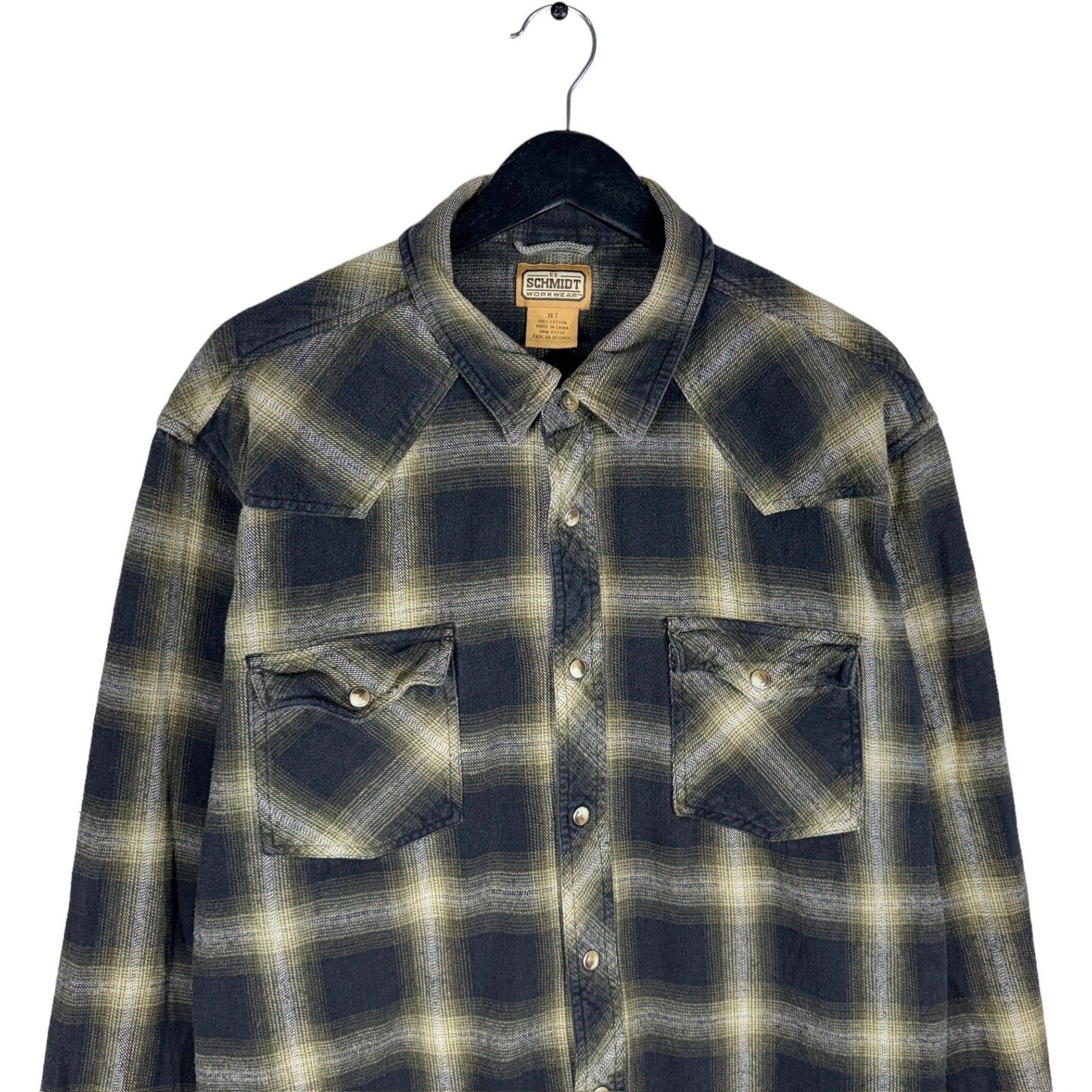 Collection of C.E. Schmidt Workwear Long Sleeve Plaid Flannel in a gallery layout