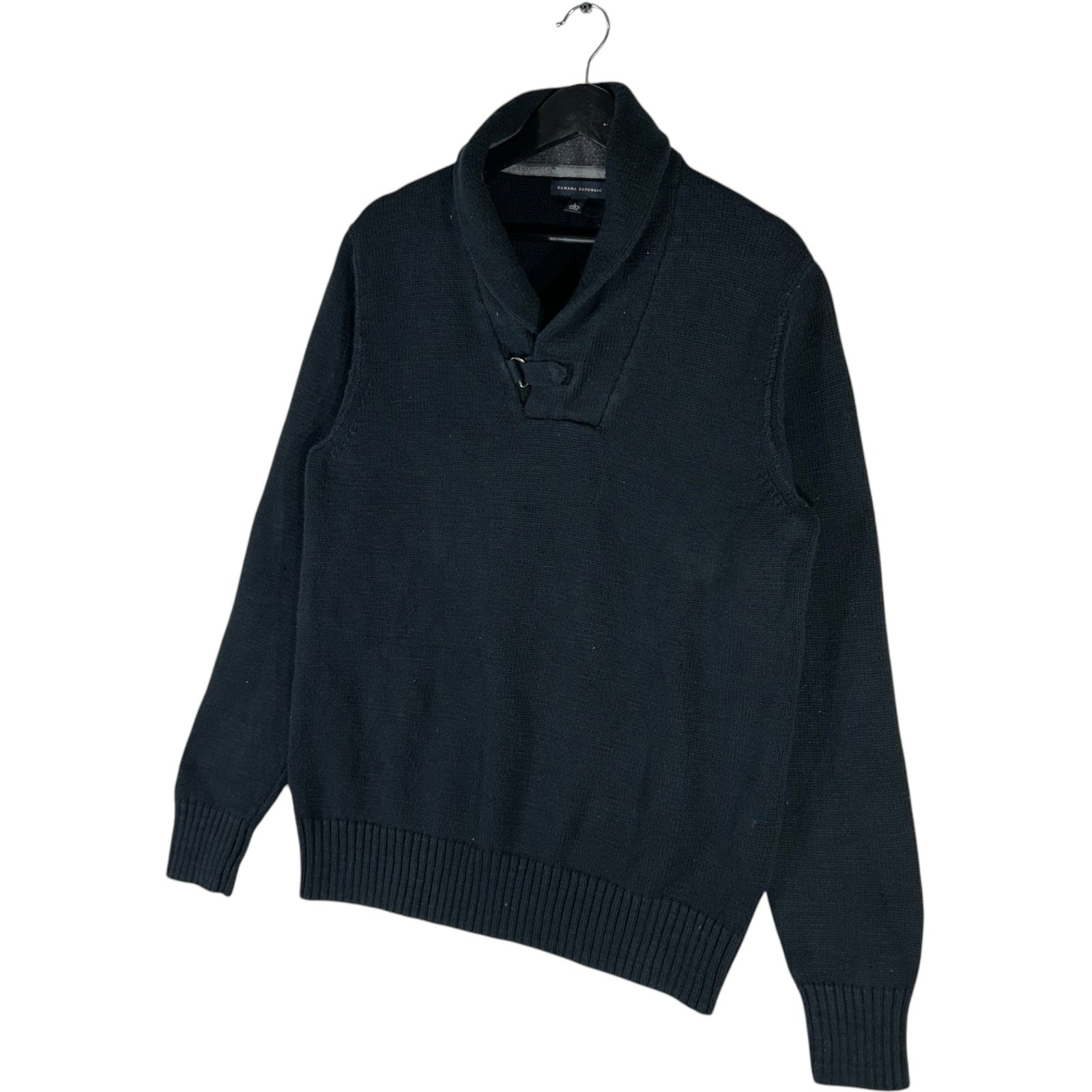 Collection of Banana Republic Mock V-Neck Sweater in a gallery layout