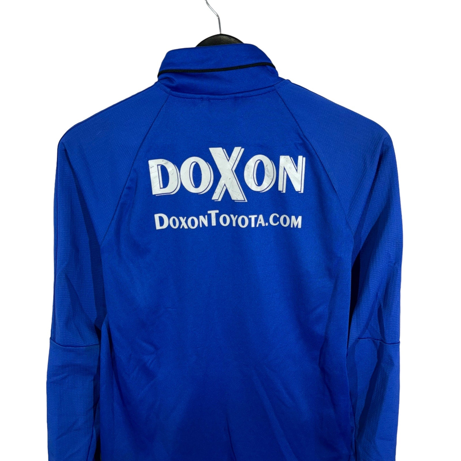 Collection of Adidas Climalite Federal Way Football Club Doxon Toyota Full Zip Track Jacket in a gallery layout