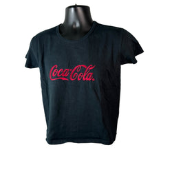 Collection of Women’s Coca Cola Spellout Tee in a gallery layout