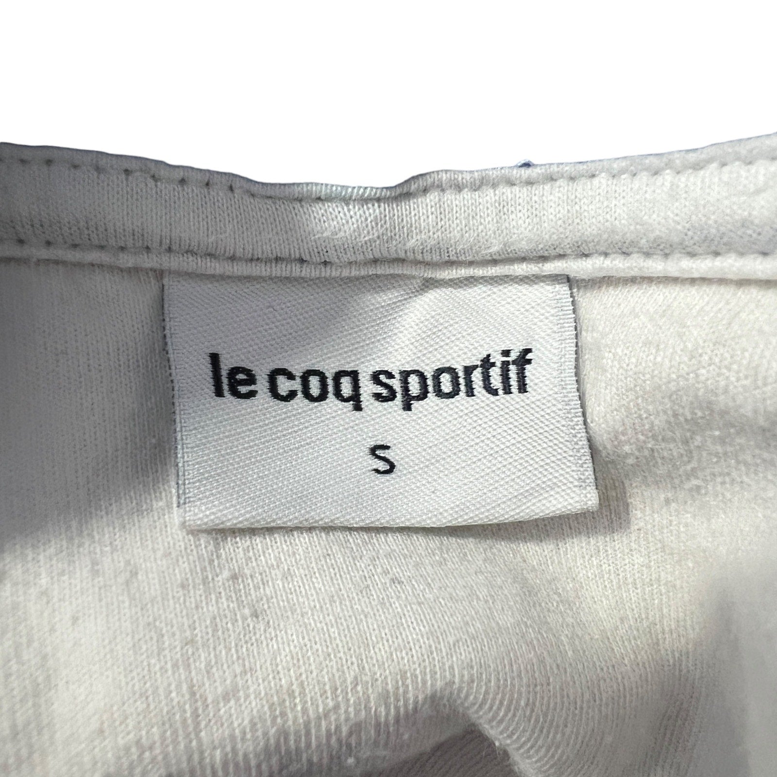 Collection of Le Coq Sportif Cut & Sew Color Block Hoodie in a gallery layout