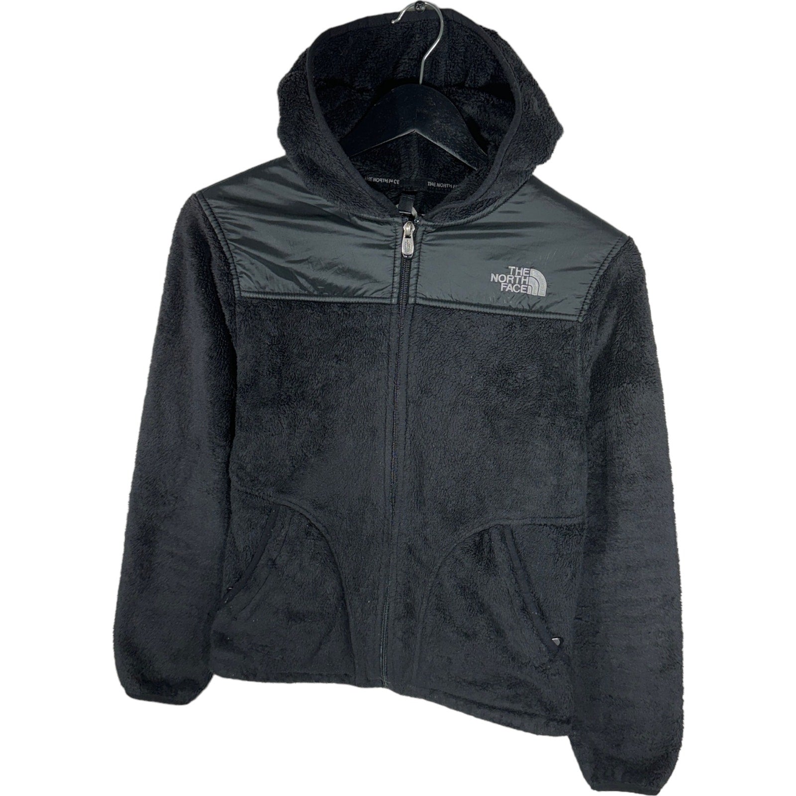 Collection of The North Face Hooded Fleece Jacket in a gallery layout