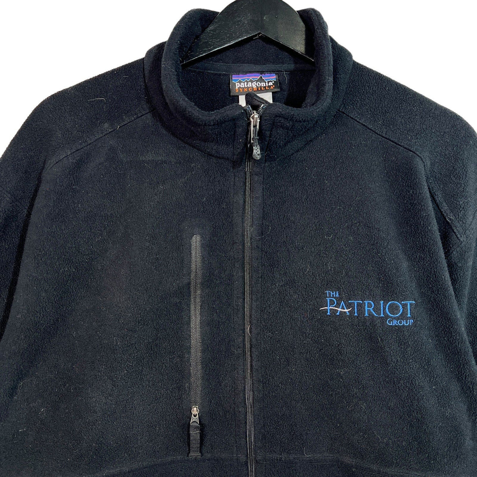 Collection of Patagonia Synchilla Embroidered Zip Up Fleece Jacket in a gallery layout