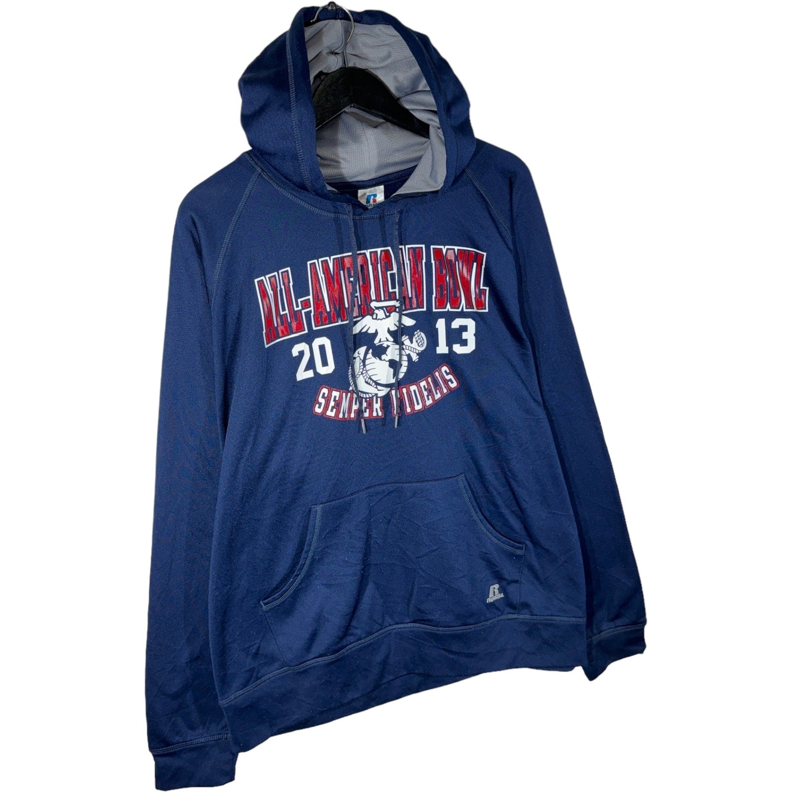 Collection of Russell Athletic All American Bowl Hoodie in a gallery layout
