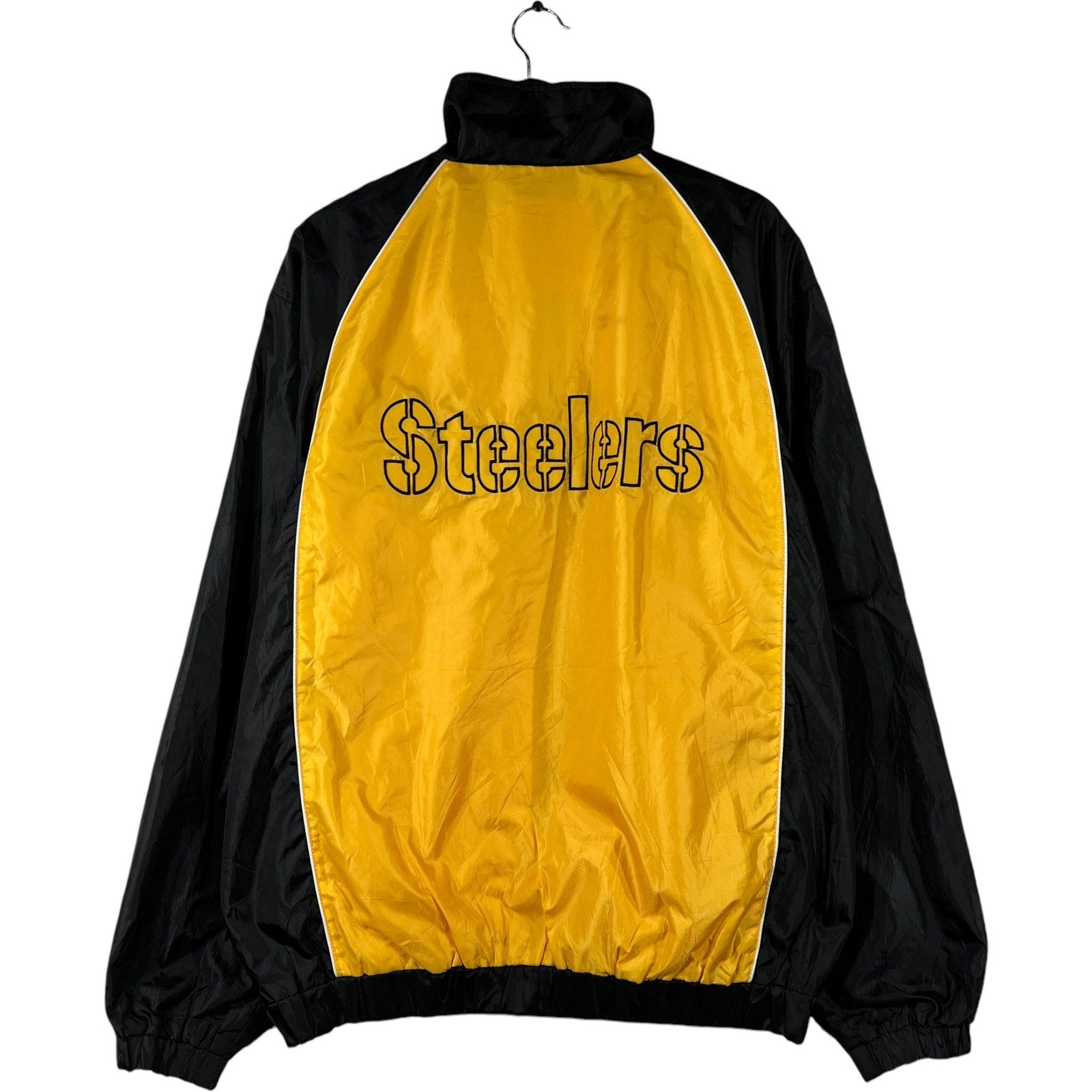 Collection of Pittsburgh Steelers NFL Full Zip Windbreaker in a gallery layout