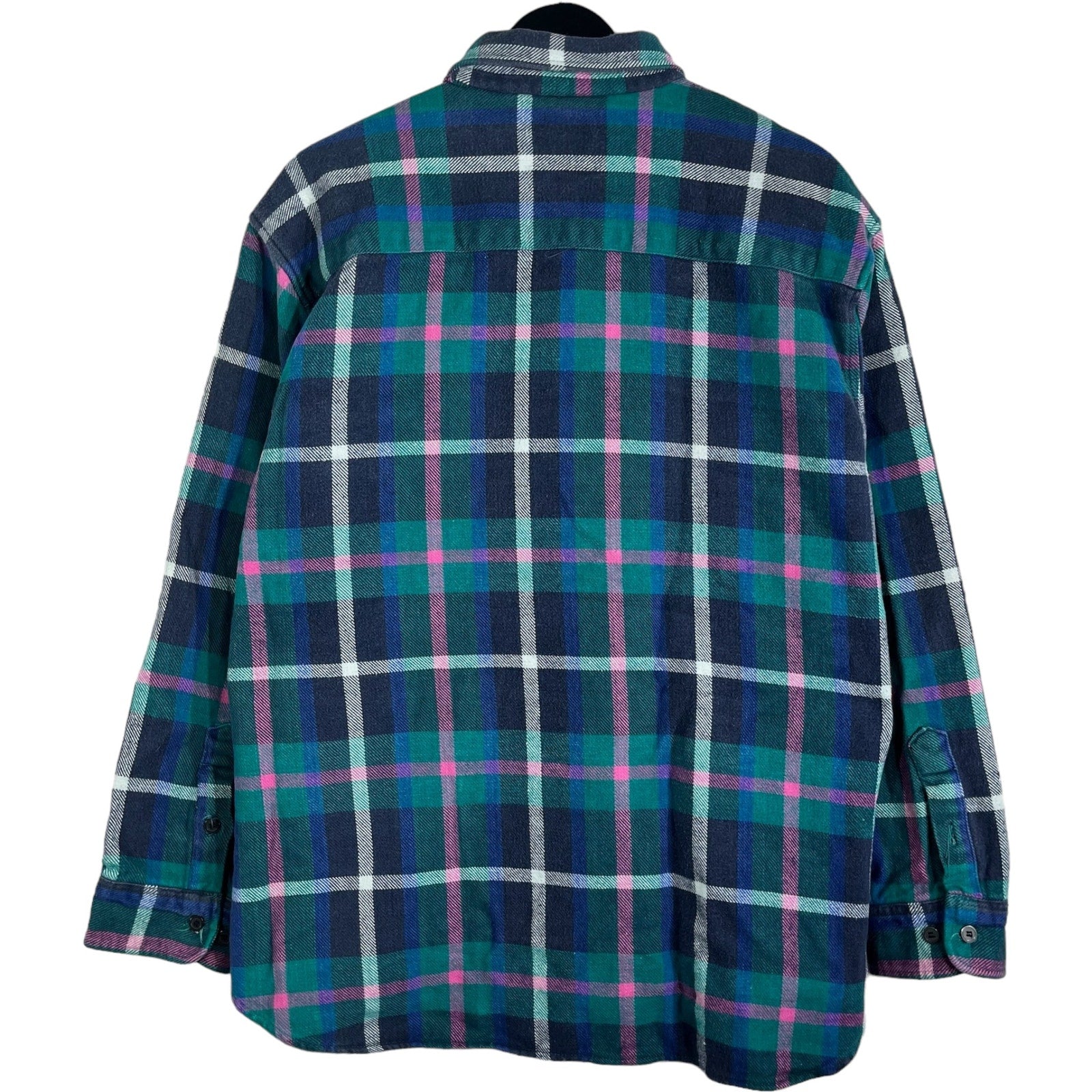 Collection of Coleman Plaid Long Sleeve Flannel in a gallery layout