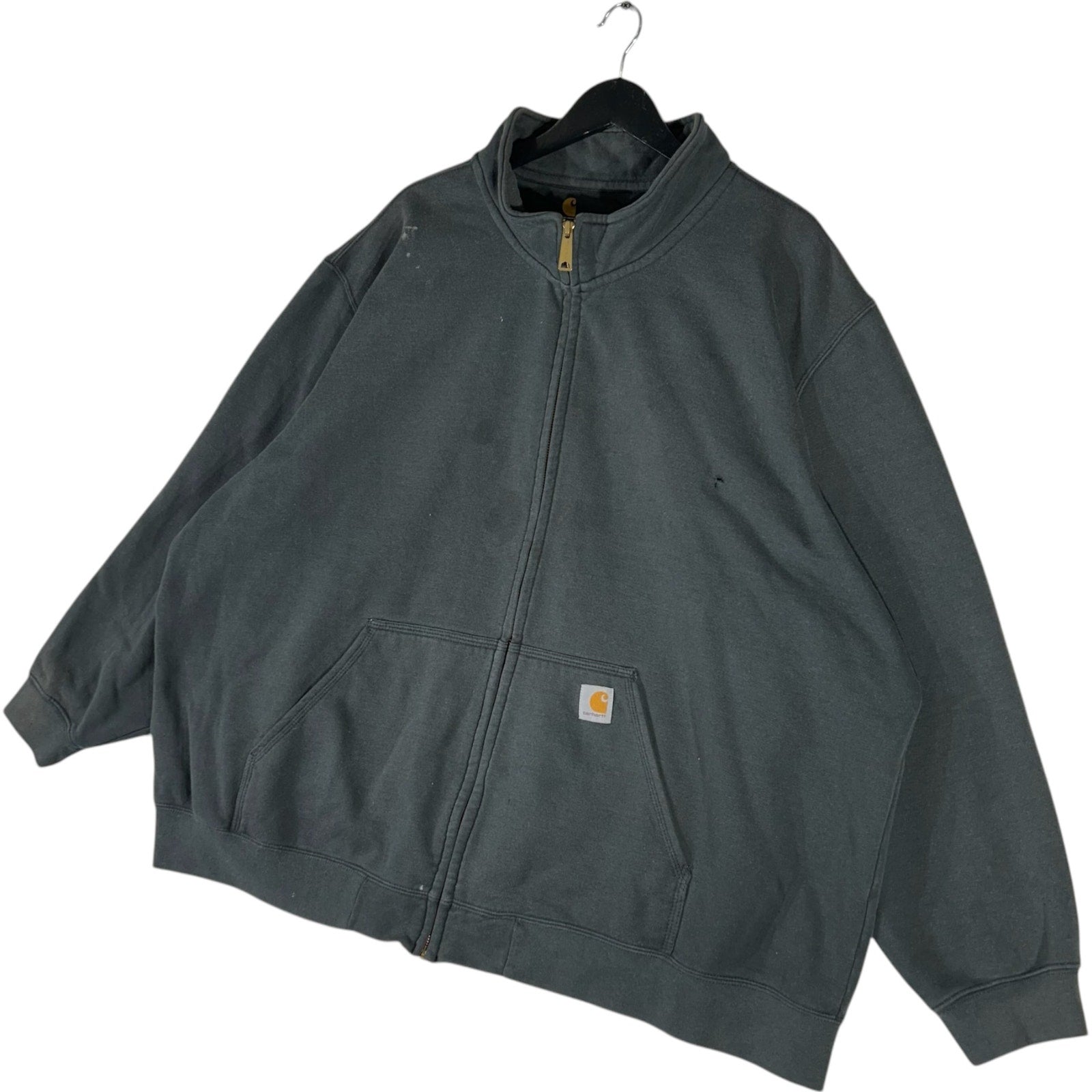 Collection of Carhartt Original Fit Kangaroo Pocket Full Zip Sweatshirt in a gallery layout