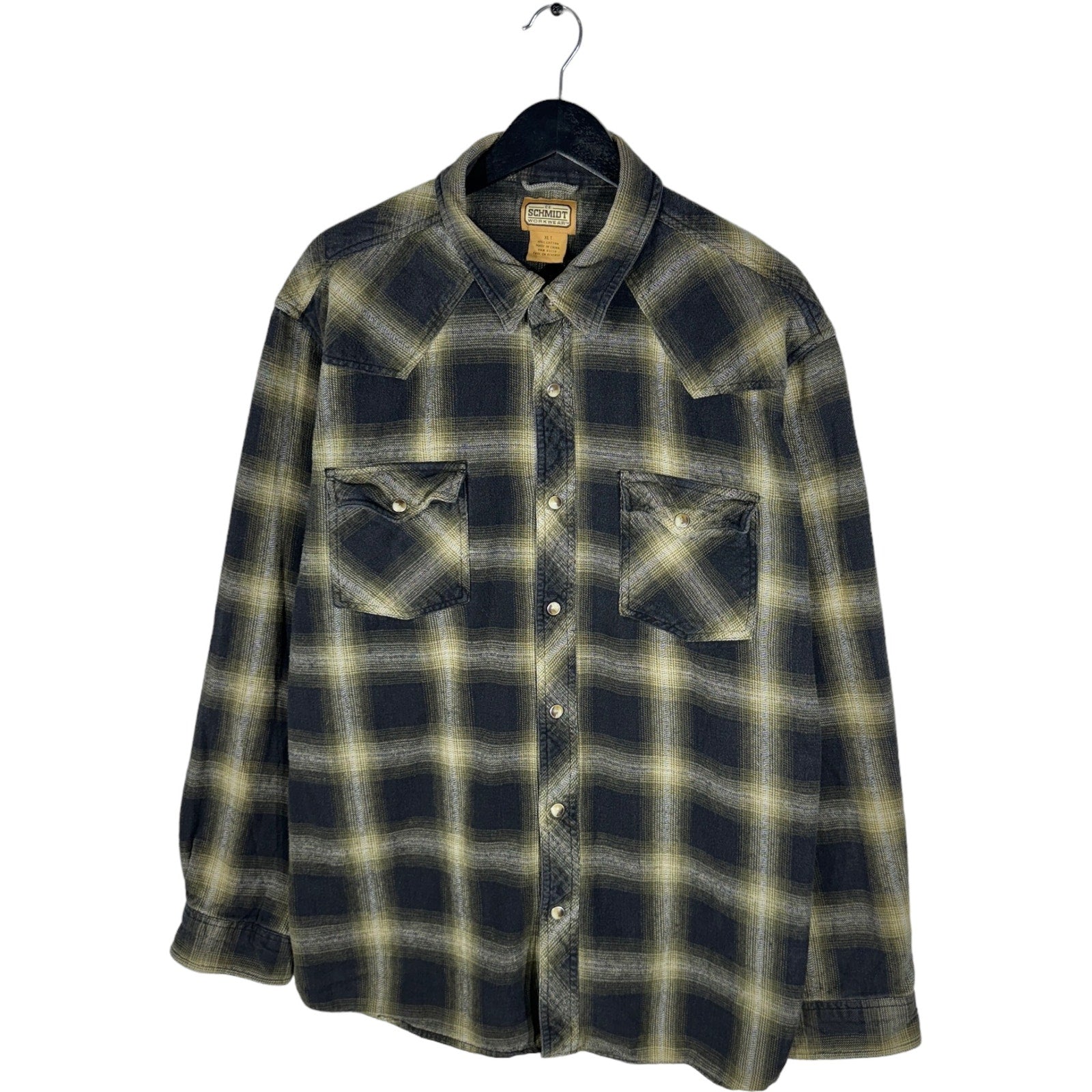 Collection of C.E. Schmidt Workwear Long Sleeve Plaid Flannel in a gallery layout