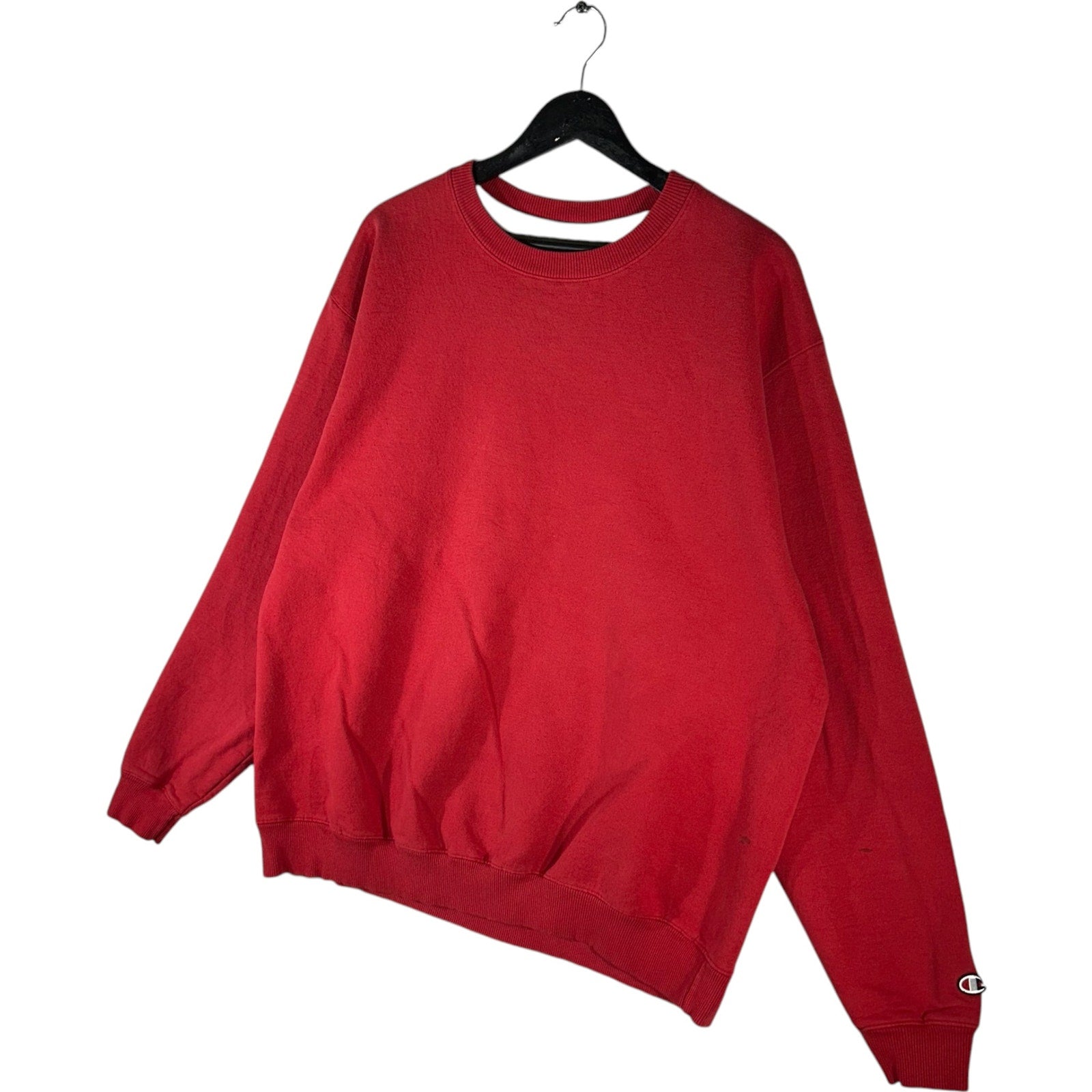Collection of Champion Blank Pullover Crewneck in a gallery layout