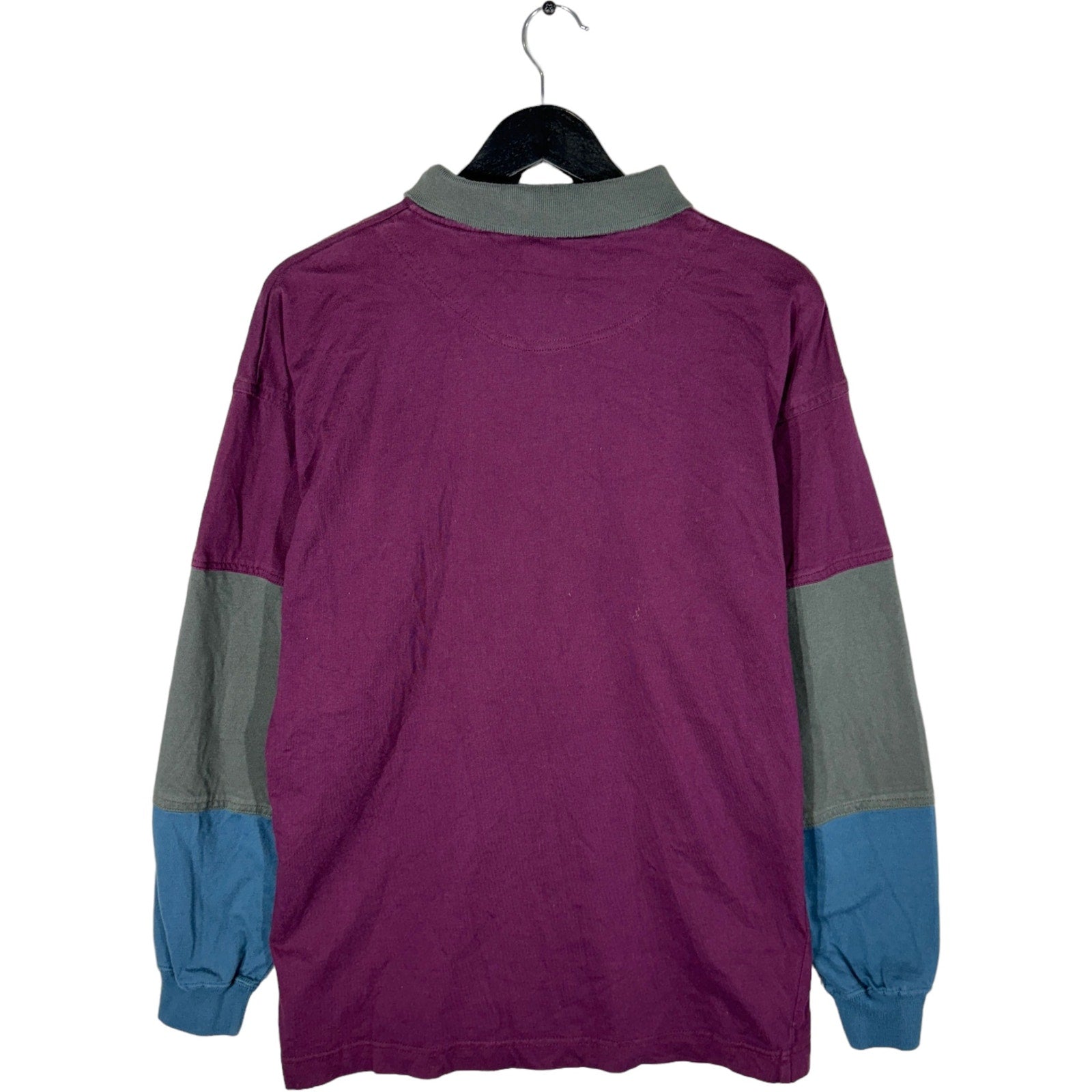 Collection of Multicolored Long Sleeve Polo in a gallery layout