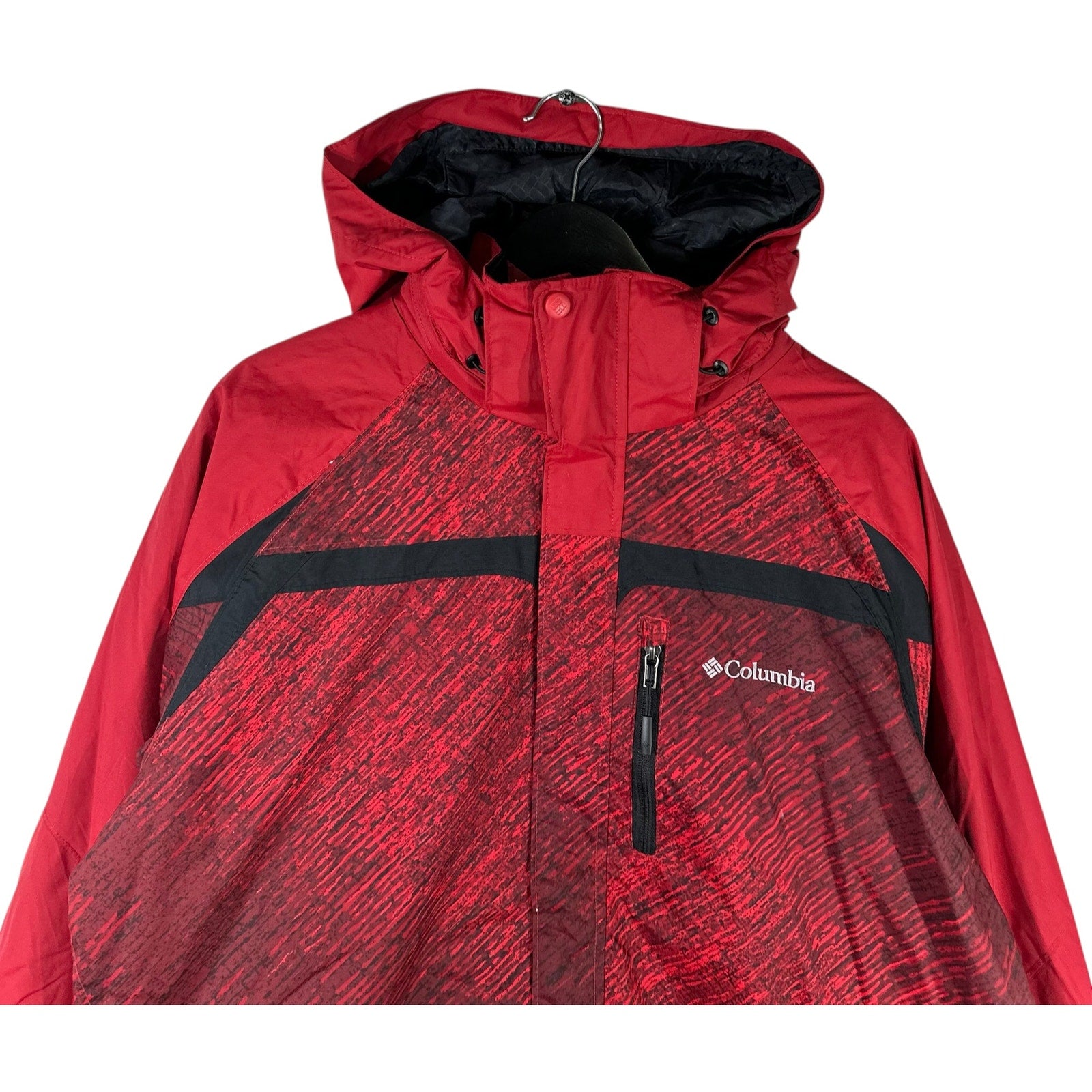Collection of Columbia Interchange Hooded Full Zip 2 In 1 Jacket in a gallery layout