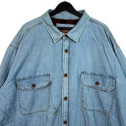 Collection of Northwest Territory Fleece Lined Denim Button Down in a gallery layout