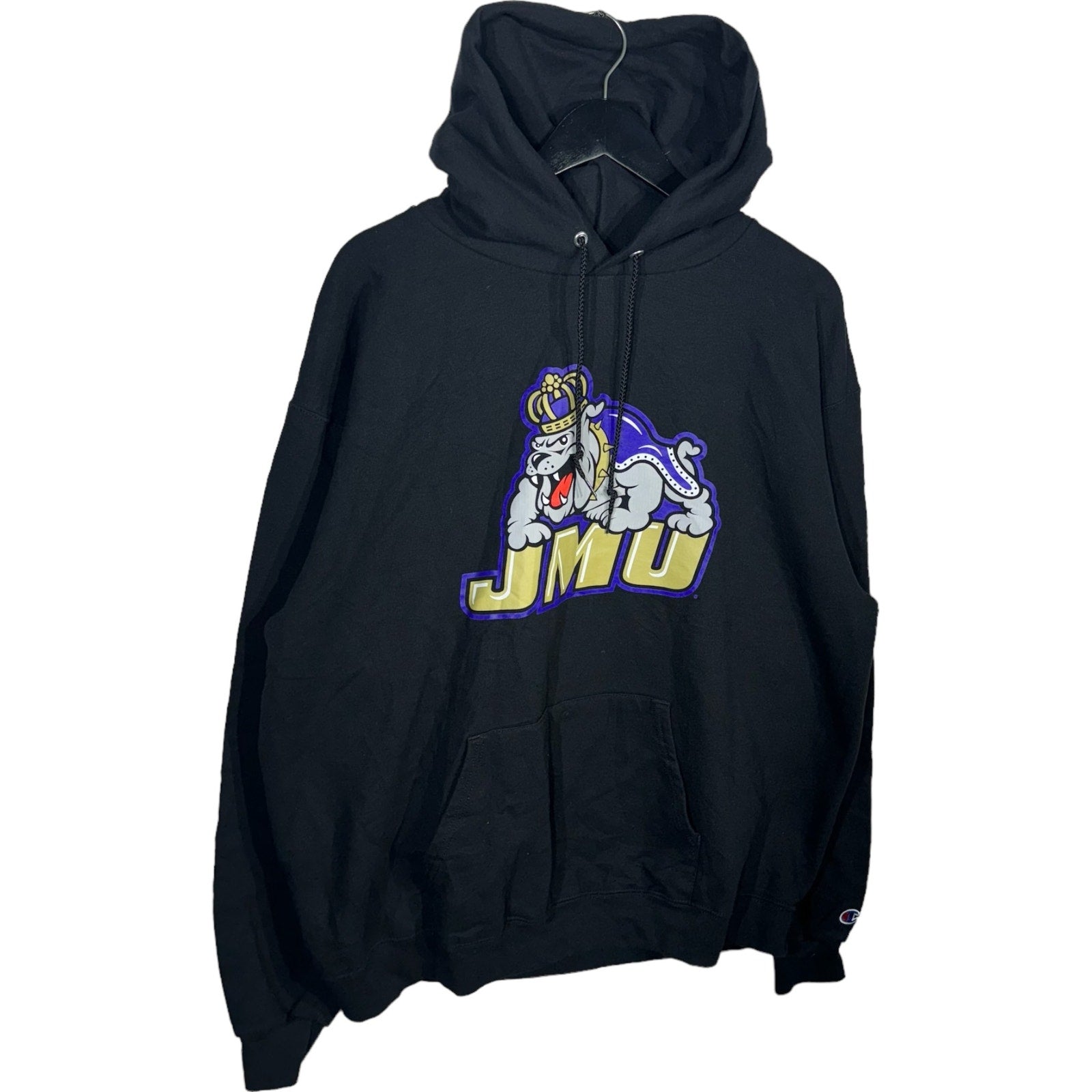 Collection of Champion James Madison University Pullover Hoodie in a gallery layout