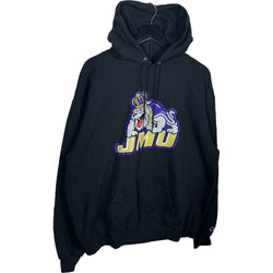 Collection of Champion James Madison University Pullover Hoodie in a gallery layout