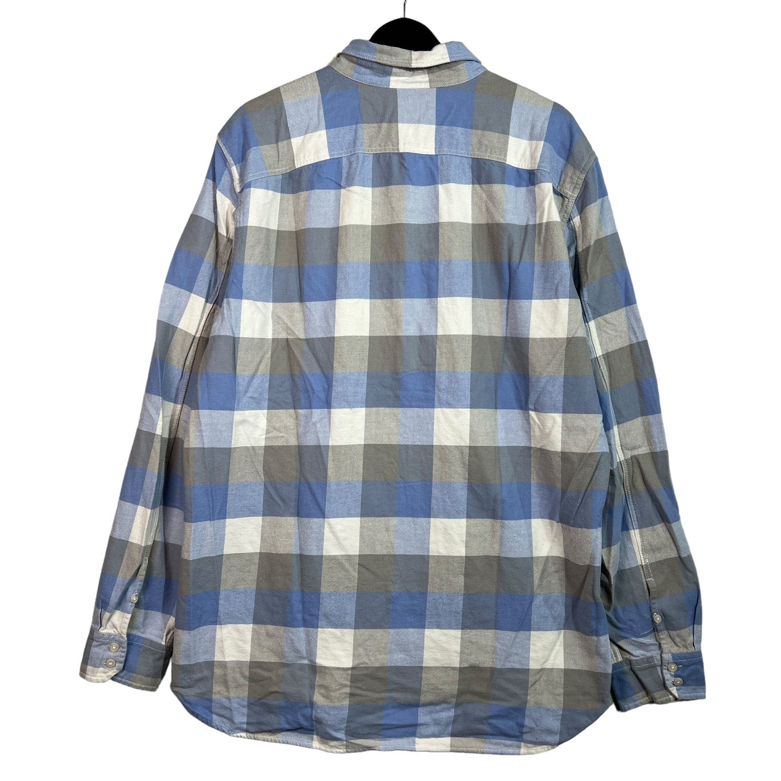 Collection of Gap Plaid Button Up Flannel in a gallery layout