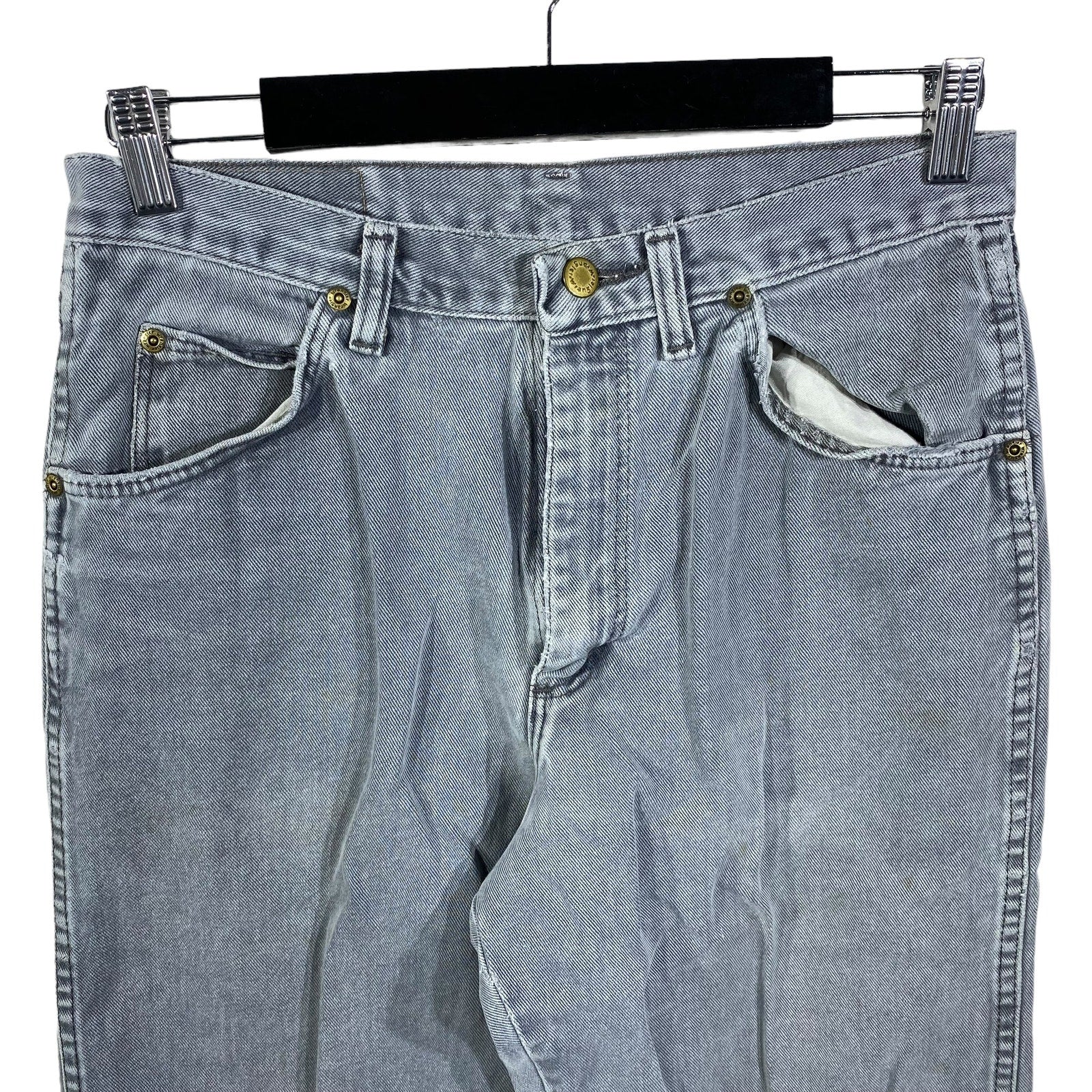 Collection of Wrangler Zip Fly Straight Leg Denim Pants in a gallery layout