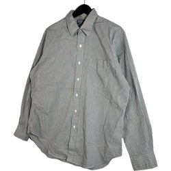 Collection of Polo Ralph Lauren Stripe Long Sleeve Button Down Dress Shirt in a gallery layout