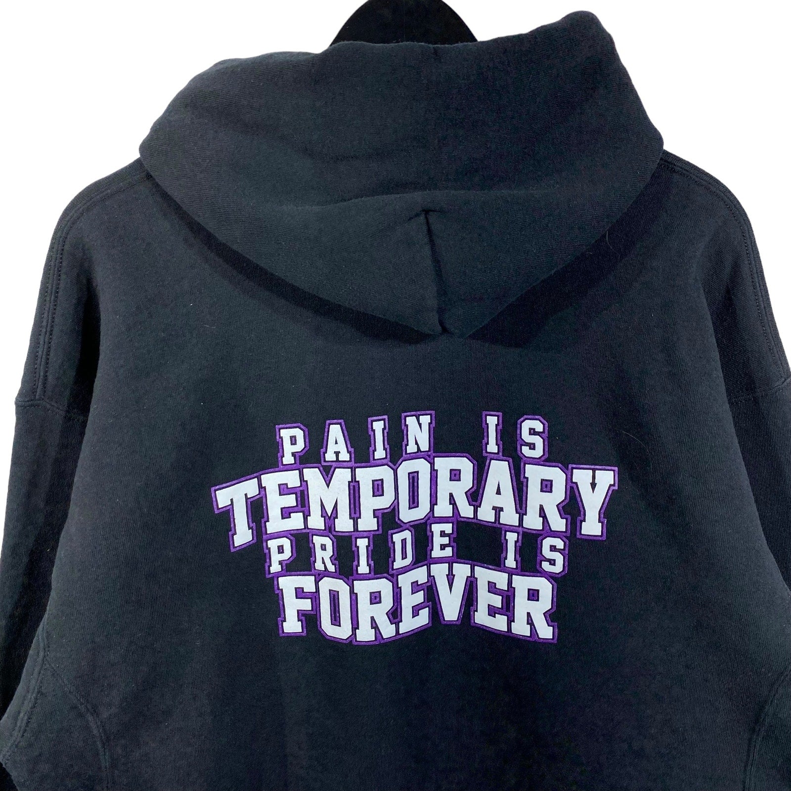 Collection of Russell Athletic Athens Football Hoodie in a gallery layout