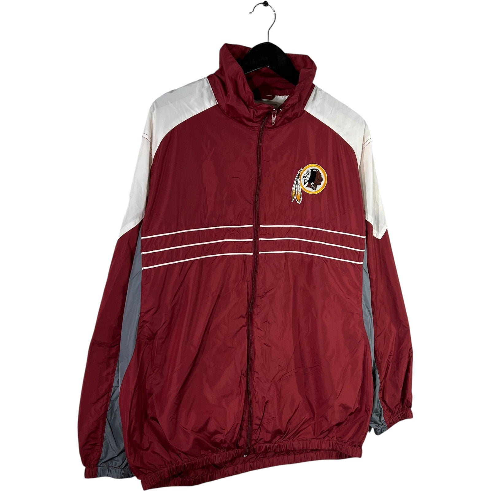 Collection of NFL Washington Redskins Full Zip Windbreaker in a gallery layout