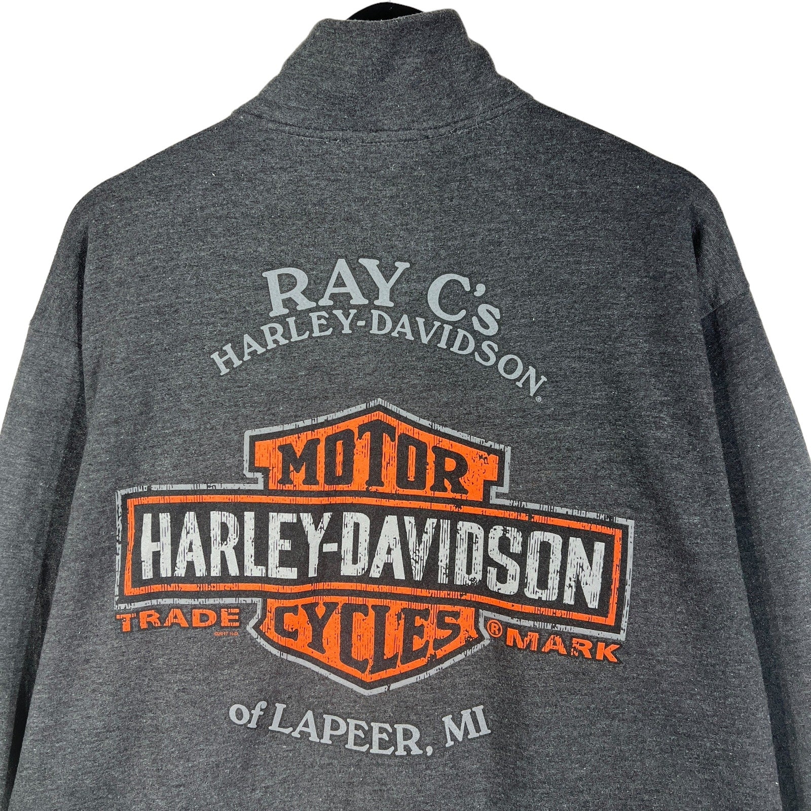 Collection of Harley Davidson Full Zip Light Jacket in a gallery layout