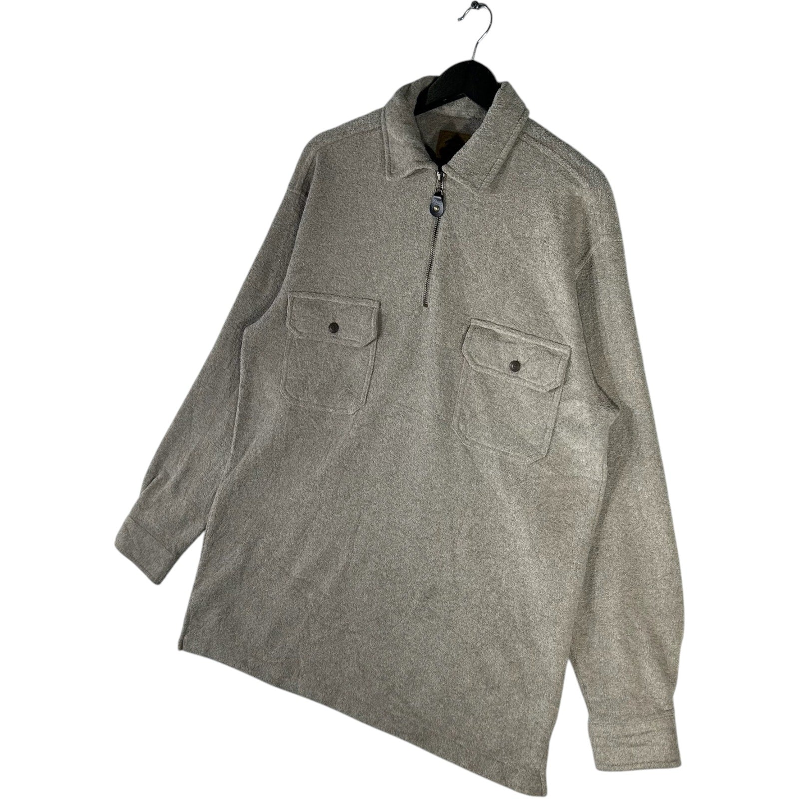 Collection of St. John's Bay 1/4" Zip Fleece in a gallery layout