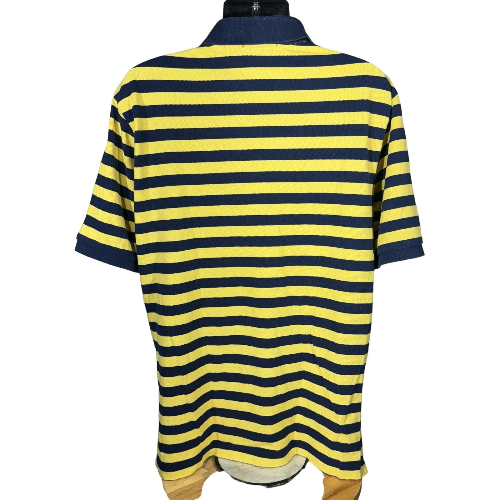 Collection of Vintage Polo Ralph Lauren Short Sleeve Striped Polo in a gallery layout