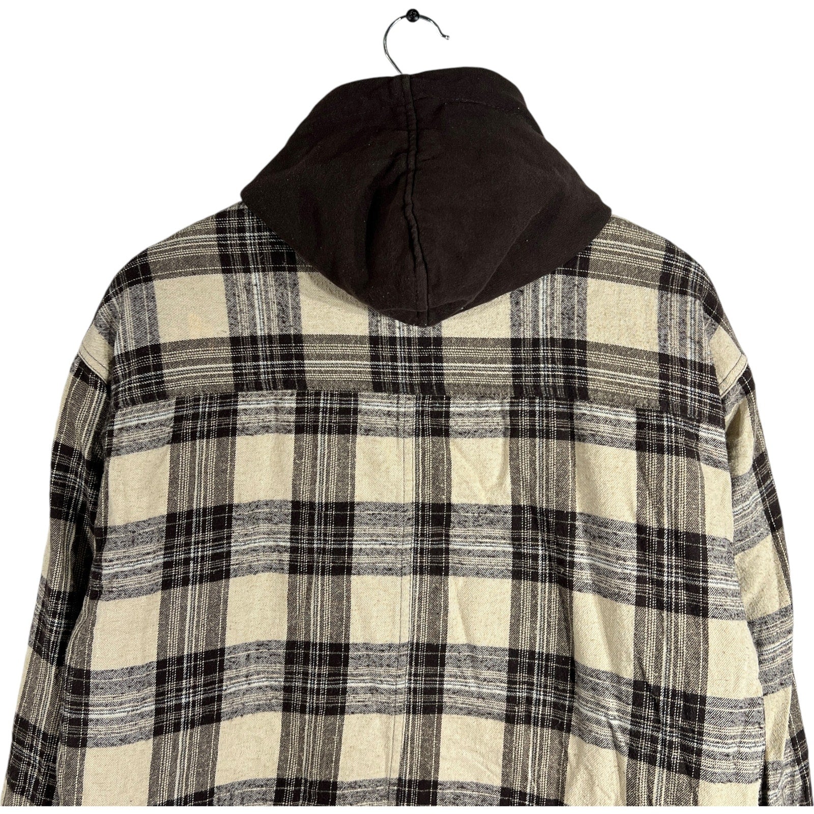 Collection of Dickies Plaid Hooded Workwear Jacket in a gallery layout