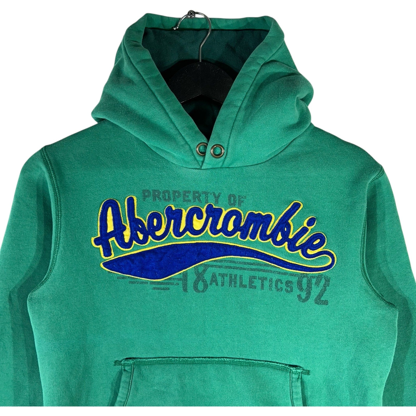 Collection of Youth Abercrombie And Fitch Pullover Hoodie in a gallery layout