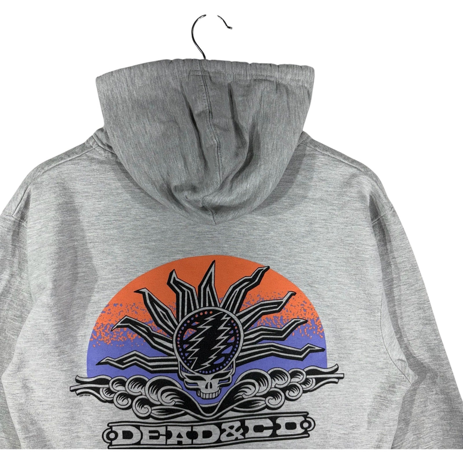 Collection of Dead & Co Playing In The Sand Concert Full Zip Hoodie 2023 in a gallery layout