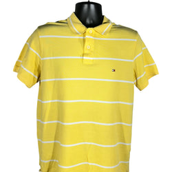 Collection of Tommy Hilfiger Striped Short Sleeve Polo in a gallery layout