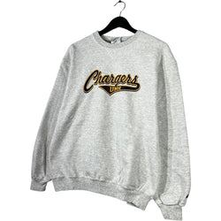 Collection of Champion University Of New Haven Chargers Crewneck in a gallery layout