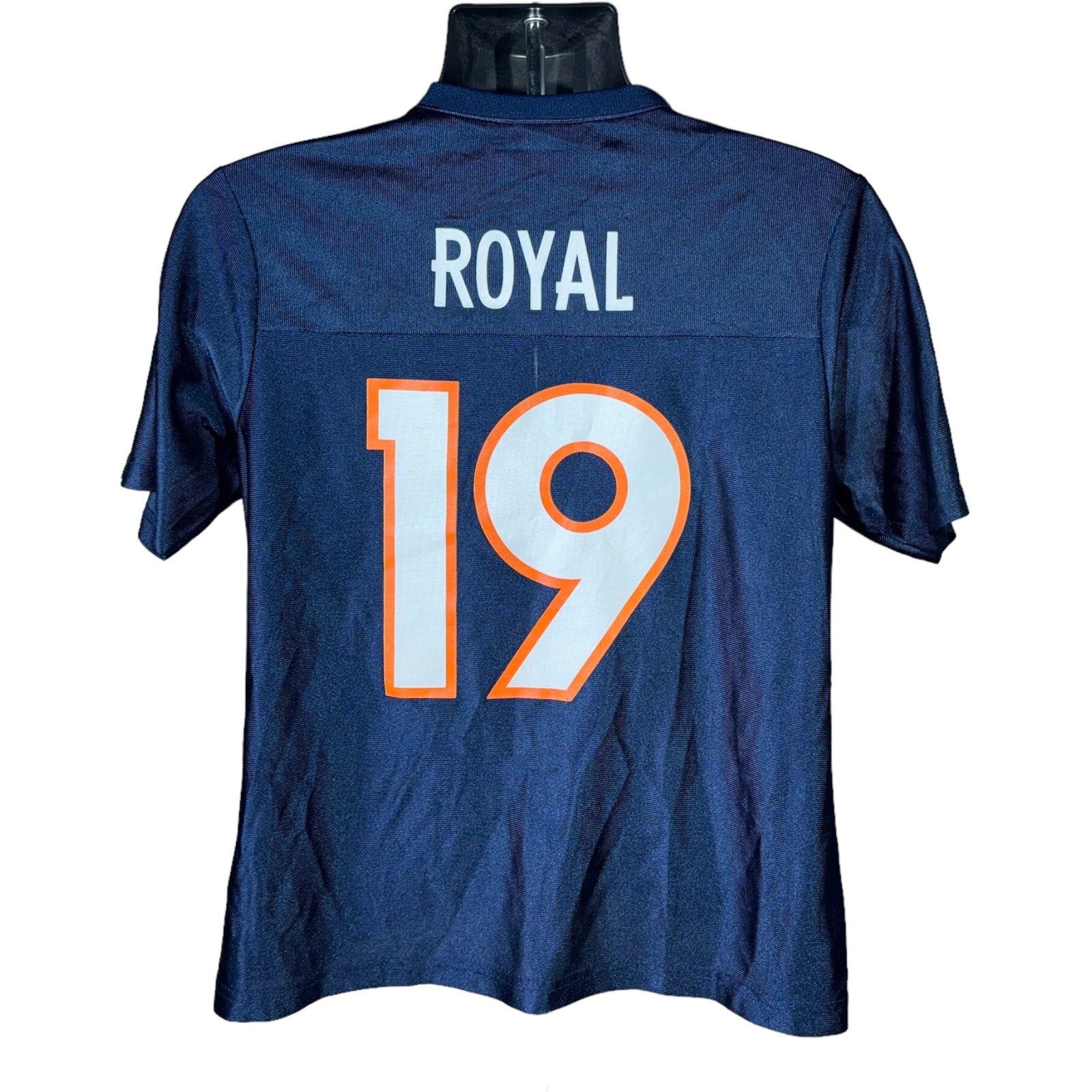 Collection of Women's Denver Broncos #19 Eddie Royal NFL Jersey in a gallery layout