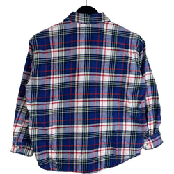 Collection of Womens Gap Flannel Plaid Long Sleeve Flannel in a gallery layout