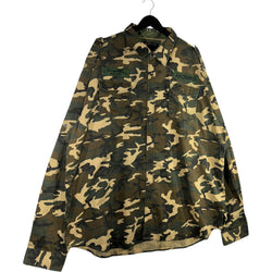 Collection of Akademiks Camo Long Sleeve Button Up in a gallery layout