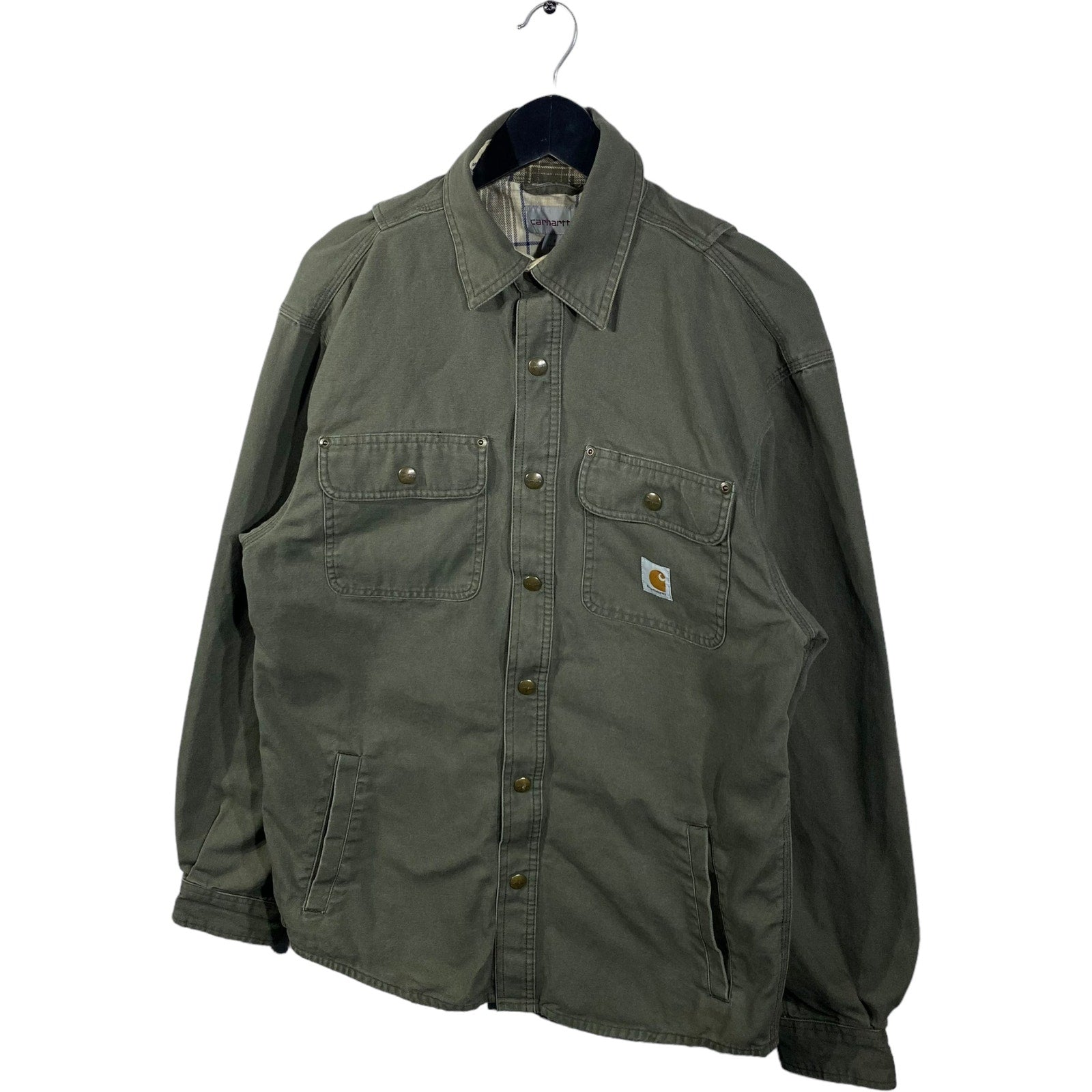 Collection of Carhartt Long Sleeve Button Up in a gallery layout