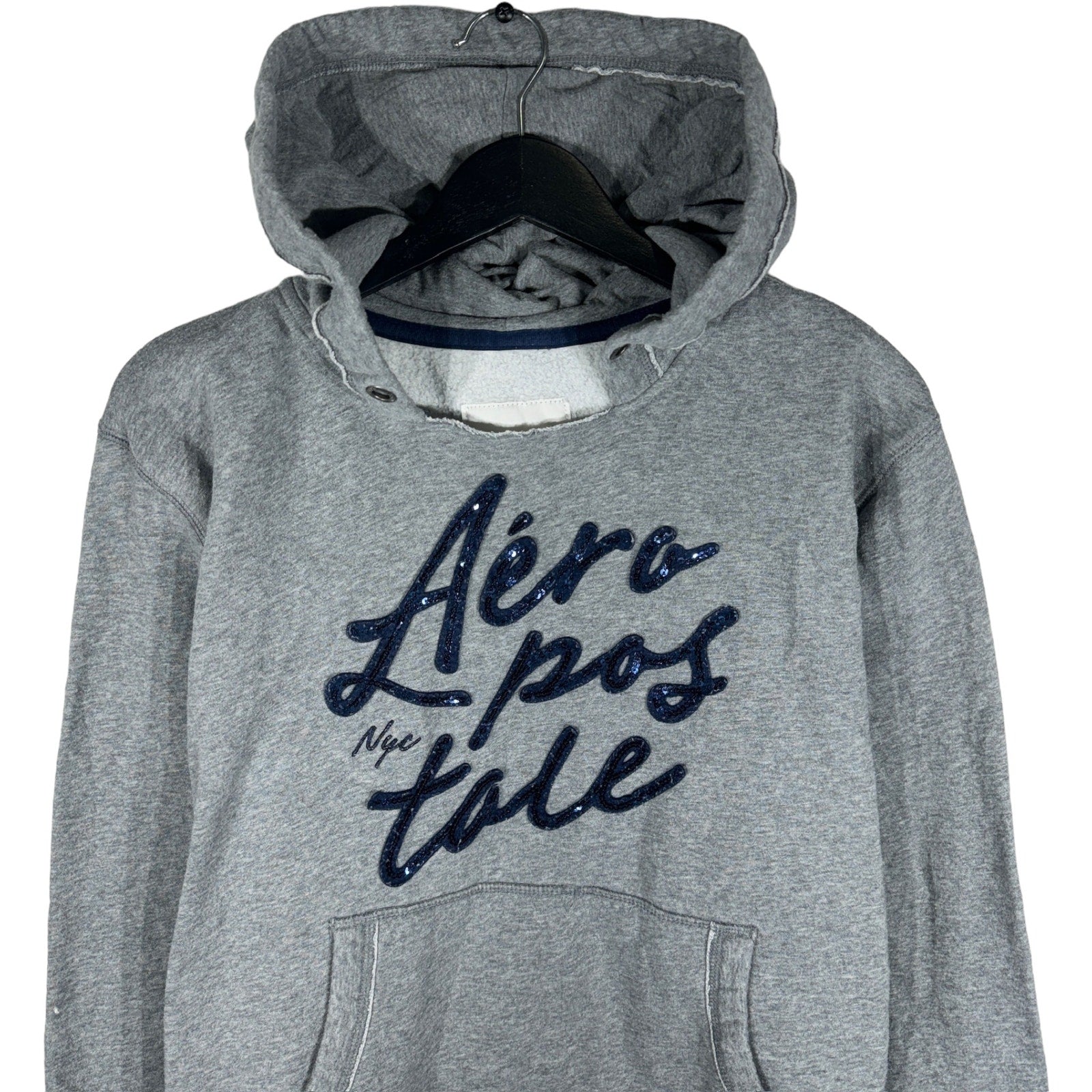 Collection of Aeropostale Spellout Hoodie in a gallery layout