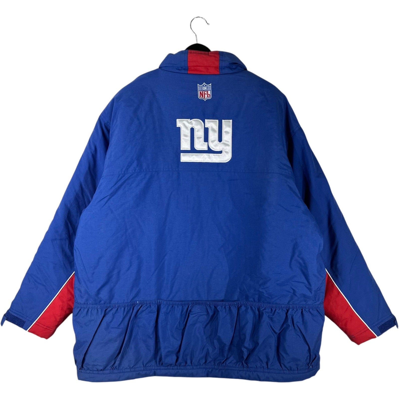 Collection of Reebok New York Giants NFL Puffer Jacket in a gallery layout