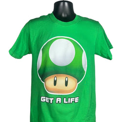 Collection of Mario Mushroom "Eat A Life" Tee in a gallery layout