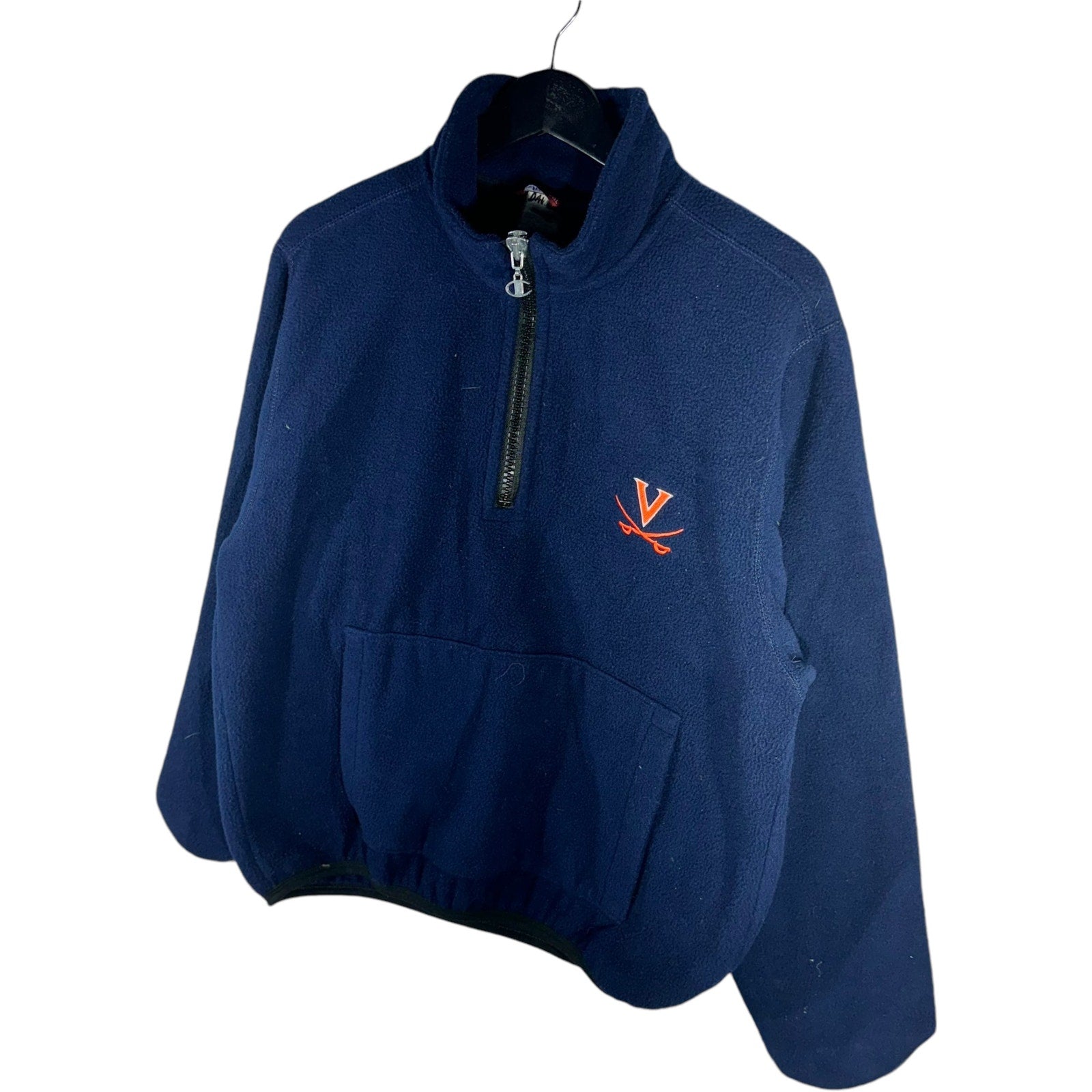 Collection of Champion University Of Virginia 1/4 Zip Fleece in a gallery layout