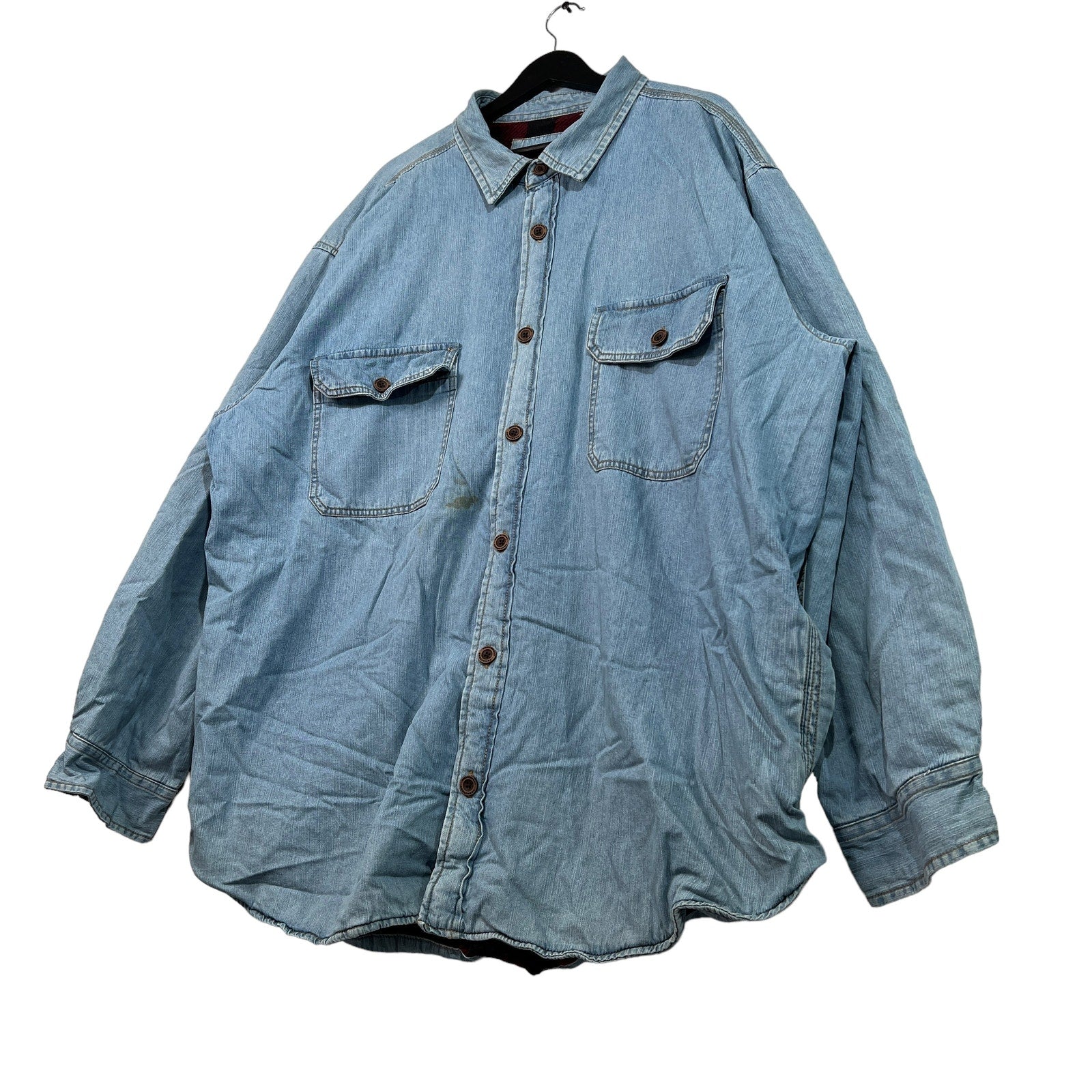 Collection of Northwest Territory Fleece Lined Denim Button Down in a gallery layout