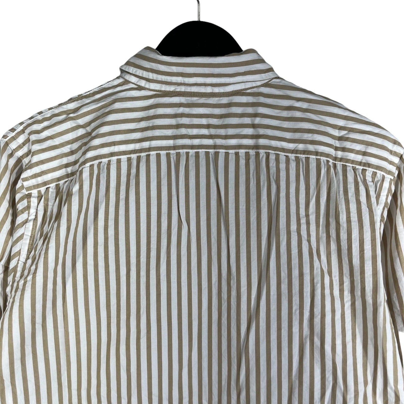 Collection of Chaps Striped Long Sleeve Button Down in a gallery layout