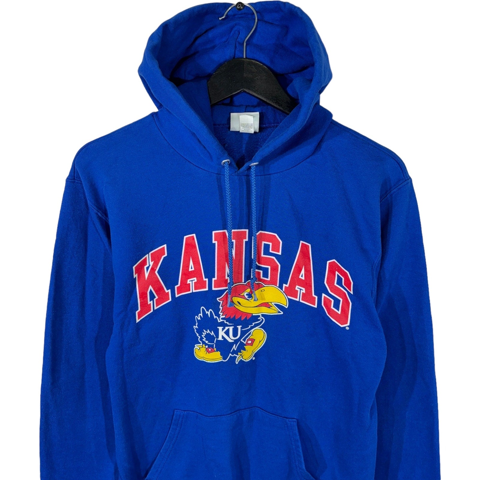 Collection of University Of Kansas Champion Pullover Hoodie in a gallery layout