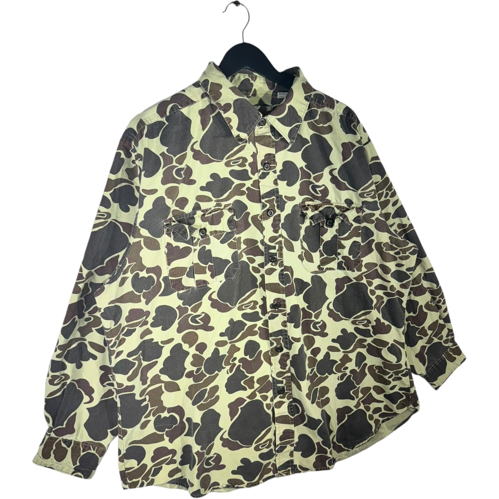 Collection of Duck Camo Button Up Flannel in a gallery layout