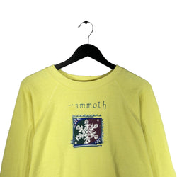 Collection of Vintage Basset Walker Snowflake Crewneck in a gallery layout