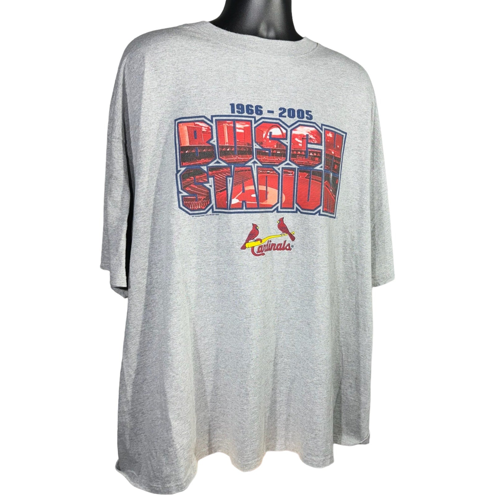 Collection of Vintage St. Louis Cardinals Busch Stadium Tee in a gallery layout