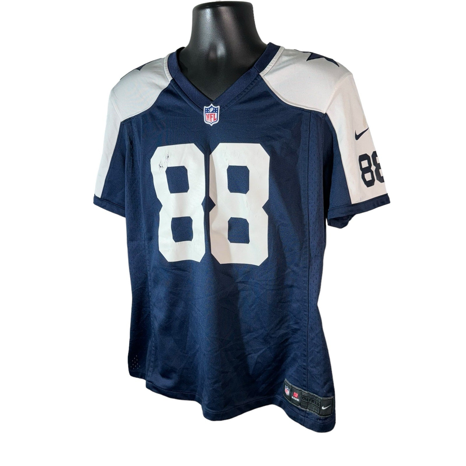 Collection of Dallas Cowboys Dez Bryant NFL Jersey #88 in a gallery layout